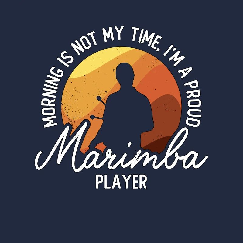 Marimba Player Morning n’est pas mon temps Vibraphone