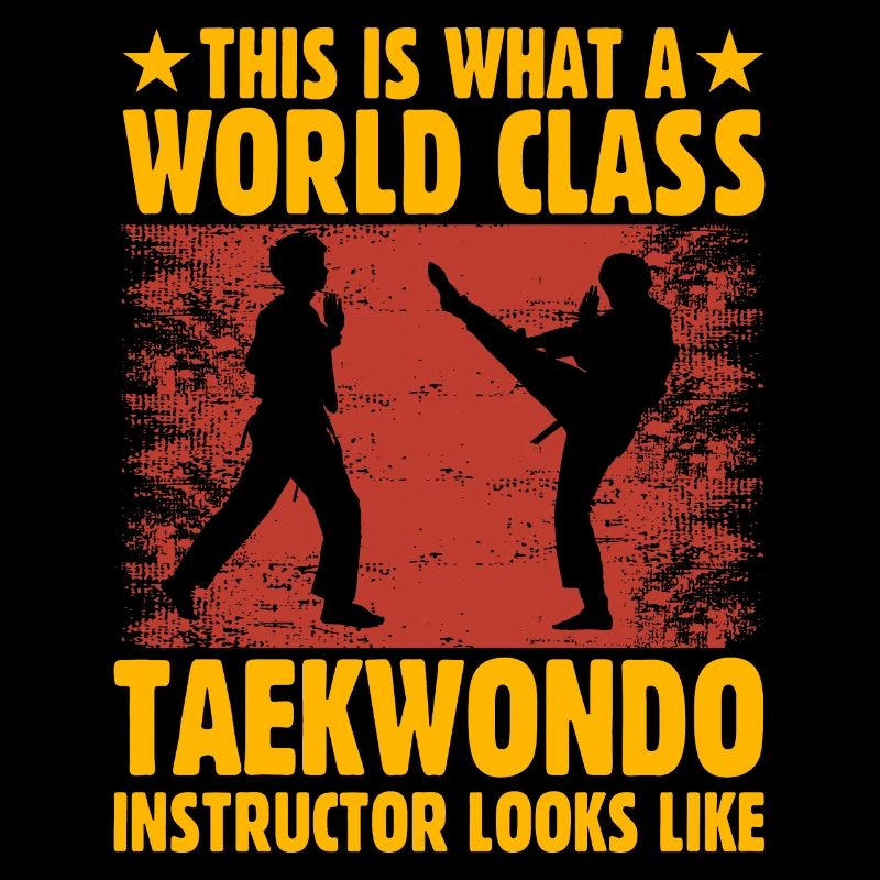 C’est ce qu’est un instructeur de taekwondo de classe mondiale