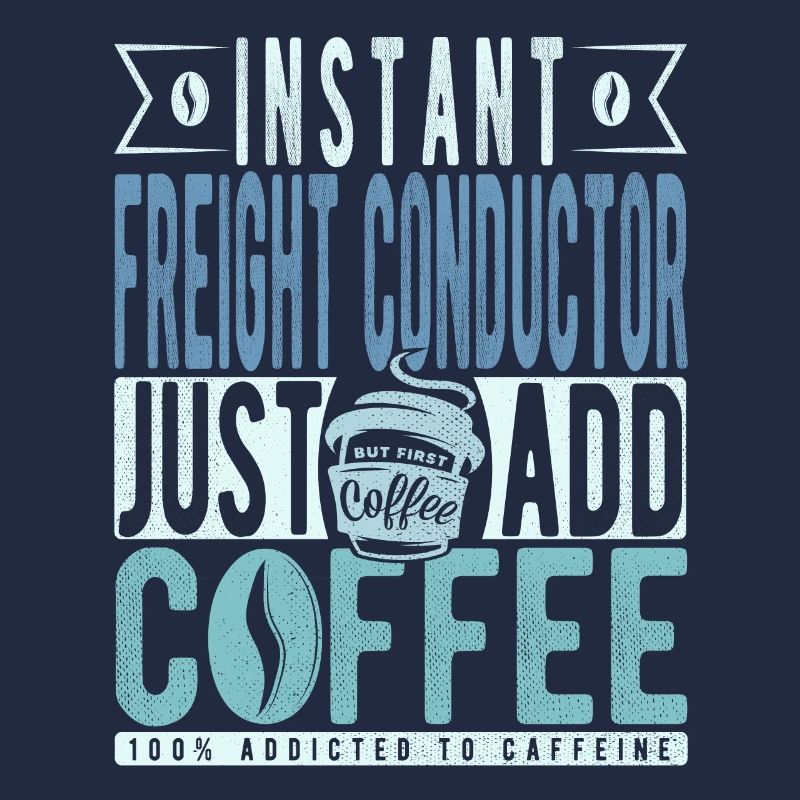 Le conducteur de fret instantané ajoute simplement du café