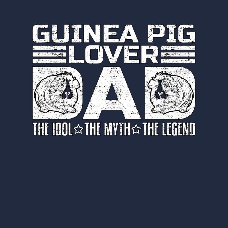 Cochon d’Inde Amant Papa L’idole Le propriétaire du cochon d’Inde