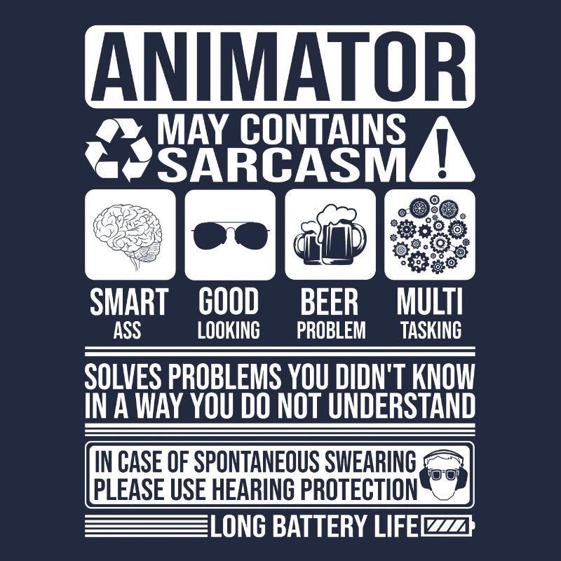 Animator Sarkasmus lustig Geschenk Animator