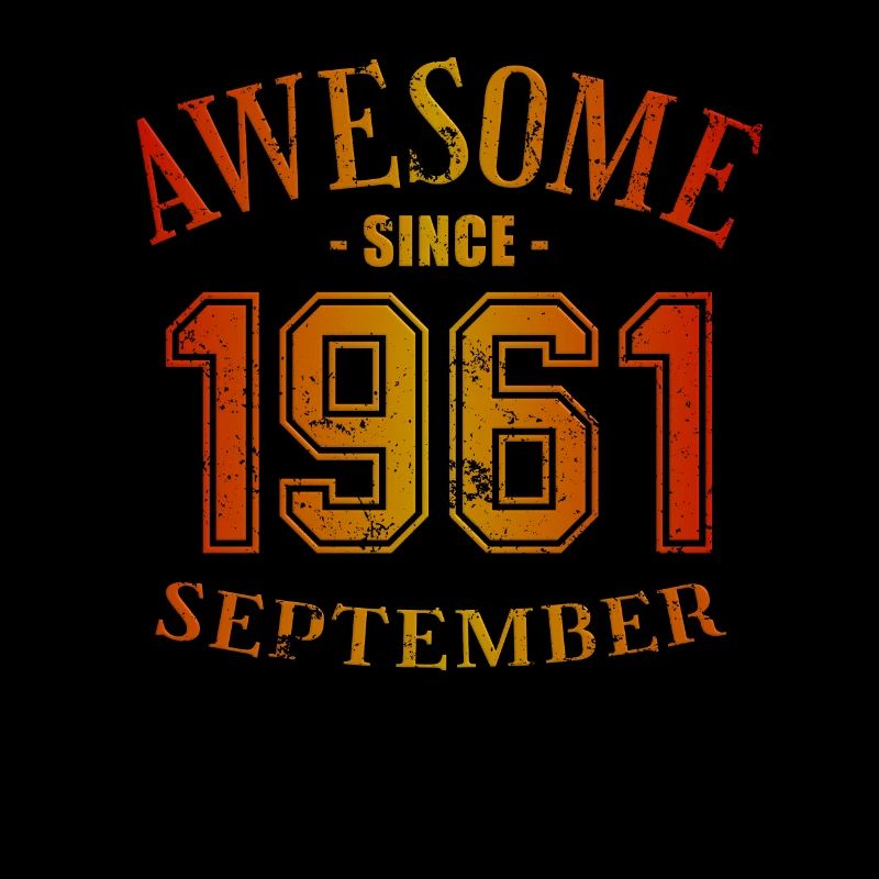 September 1961 - Geburtstag im September Awesome