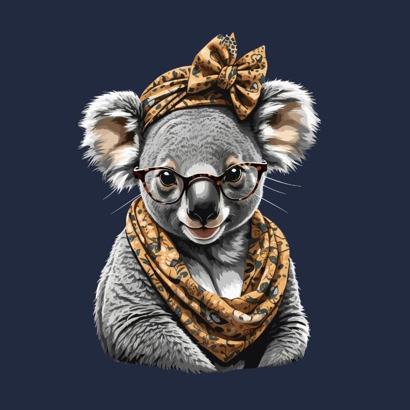 Drôle Koala Maman Mignon Maman Koala Ours
