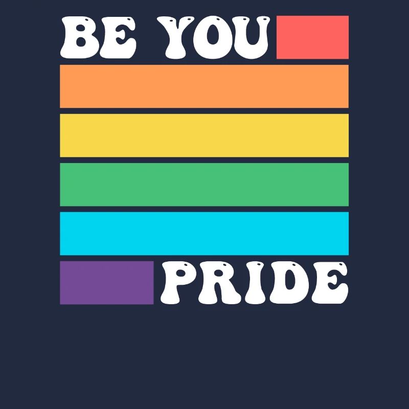 Sei du LGBTQ Schwul Lesbisch Pride Verbündeter Regenbogenflagge