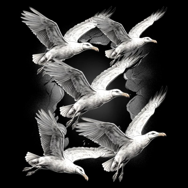 Seagulls Seagull Maritime Seabirds