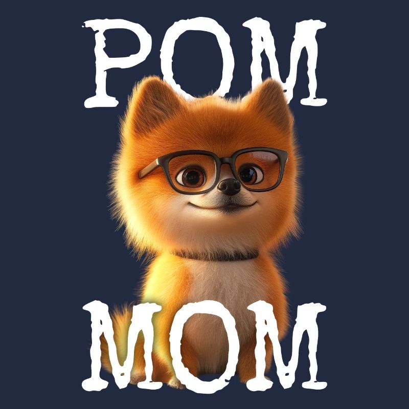 Pom Mom Zwergspitz Mommy Spitz Mama Muttertag Mom