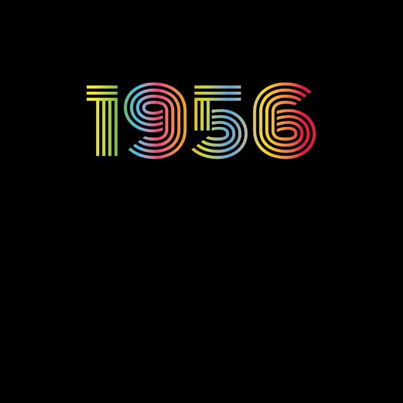 1956 Geburtstag Funky Year