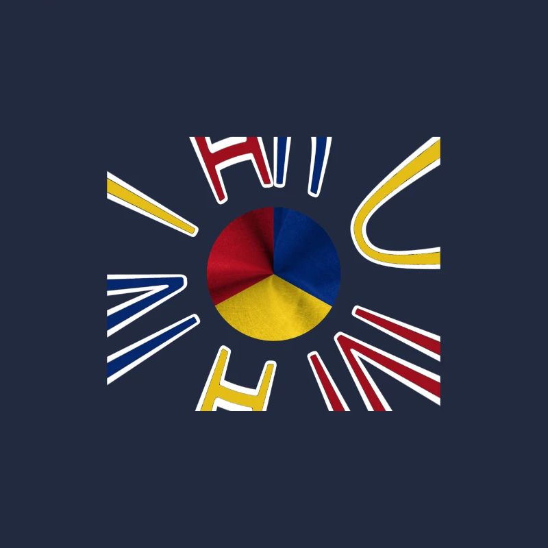 Romania Flag Bucharest