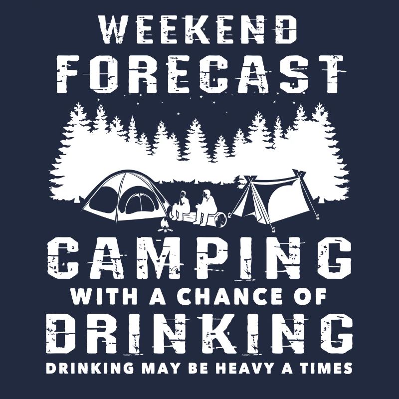 Camping avec feu de joie Camping