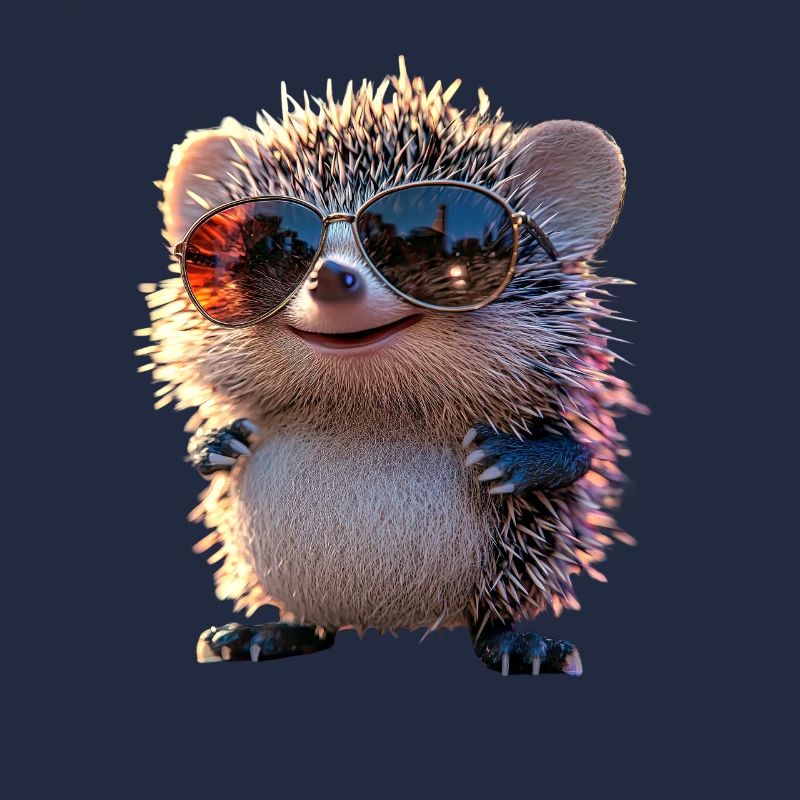 Hérisson Hérisson à ventre blanc Hérisson épineux Amour Hérisson mignon