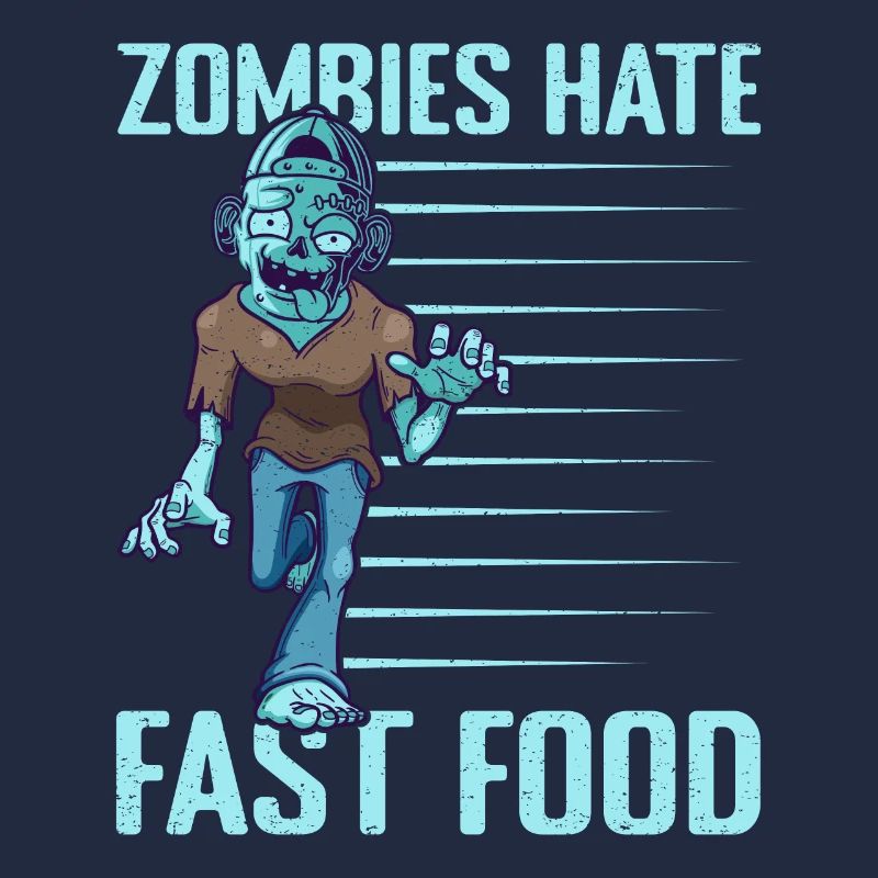 Running Run Zombies Hate Fast Food Marathon Runner
