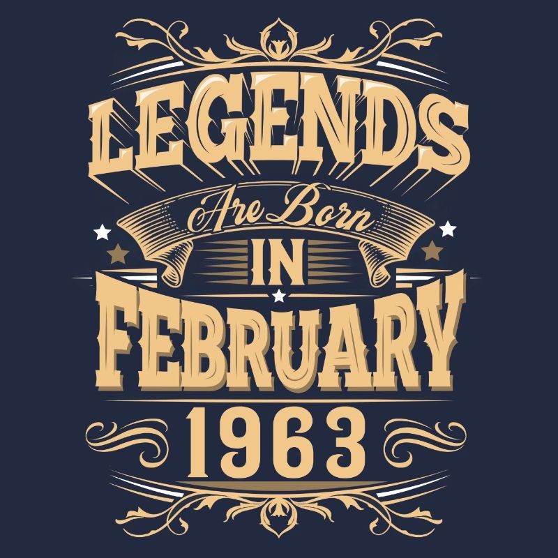 February 1963 Birthday Legend