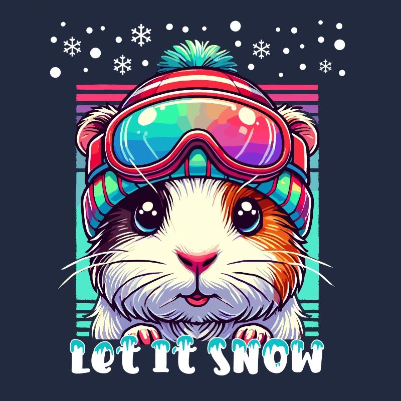 Cochon d’Inde Ski Vacances de ski Hiver Doux