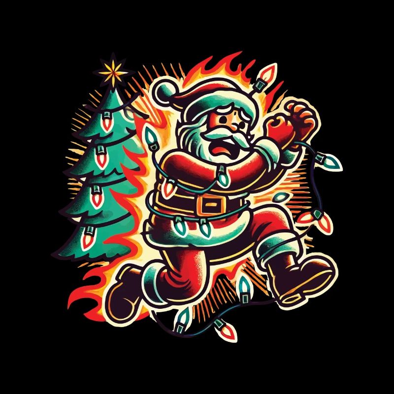Chaos de Noël, danger d’électrocution