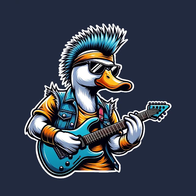Duck Rock and Roll Guitariste