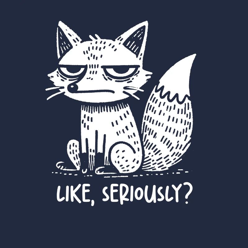 Fox Unamused Like Seriously Judging Sarcastic