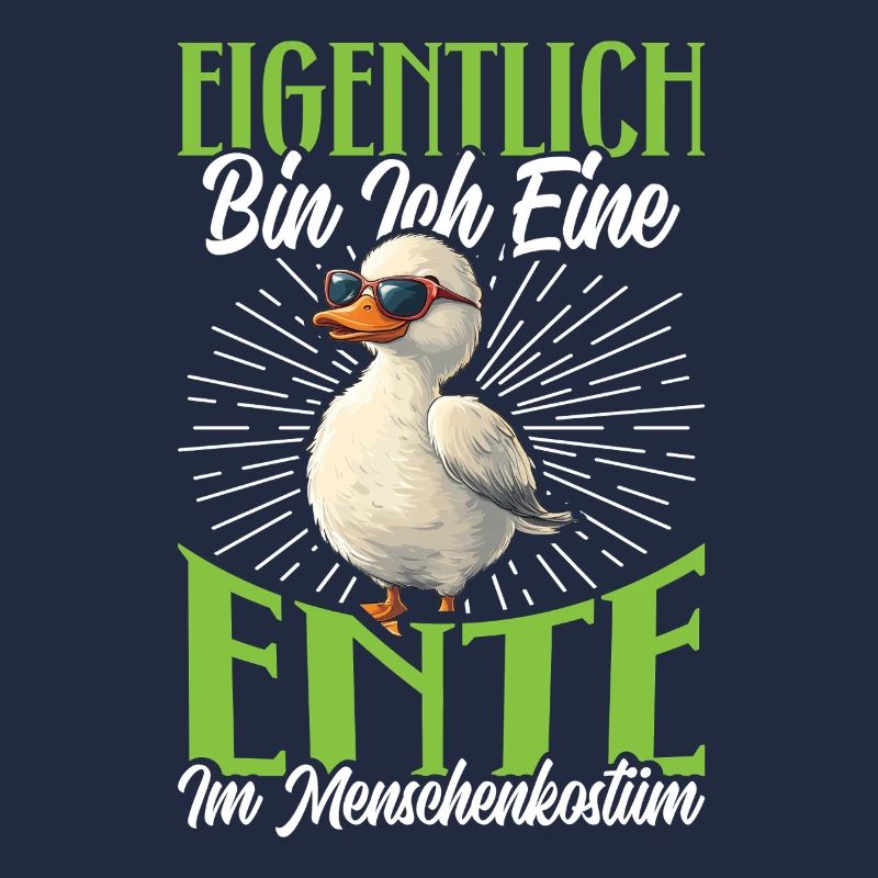 Karneval Party EIGENTLICH BIN ICH EINE ENTE Lustig