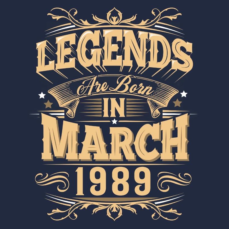 March 1989 Birthday Legend
