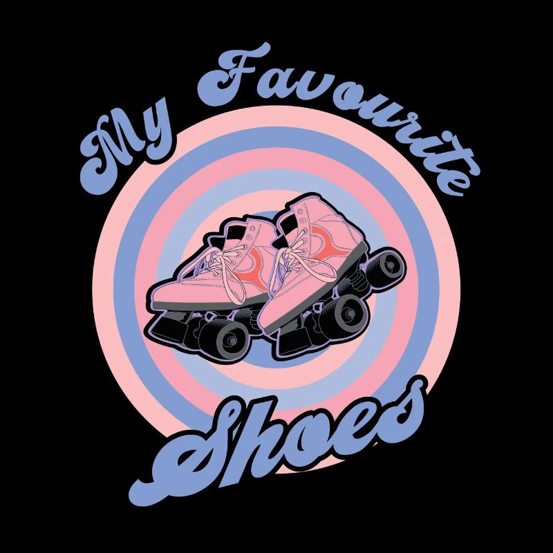 Rollerskater My Shoes Rollschuh Disco