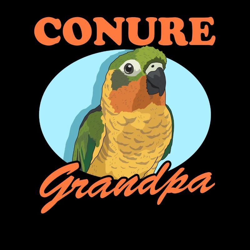 Conure Opa Papageien Conures Geschenk
