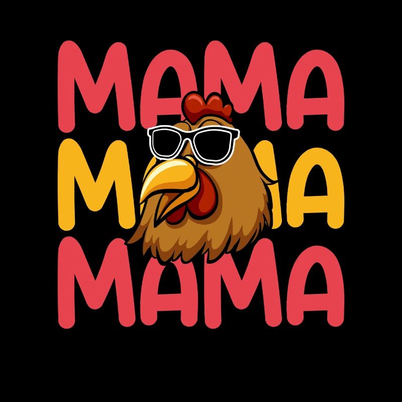 Henne Mama Mutter Hühner