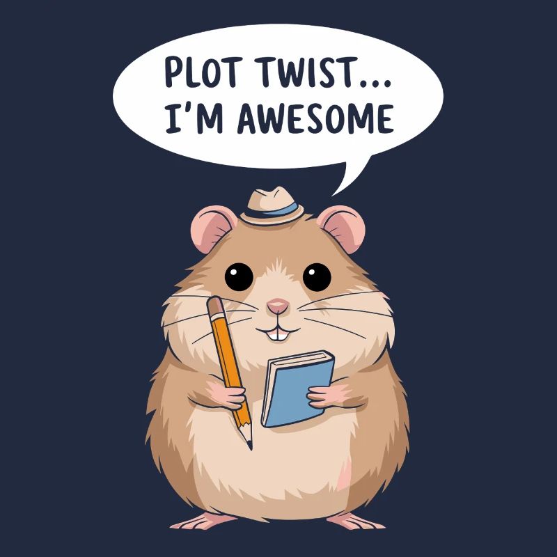 Hamster Author: Plot Twist... I'm great