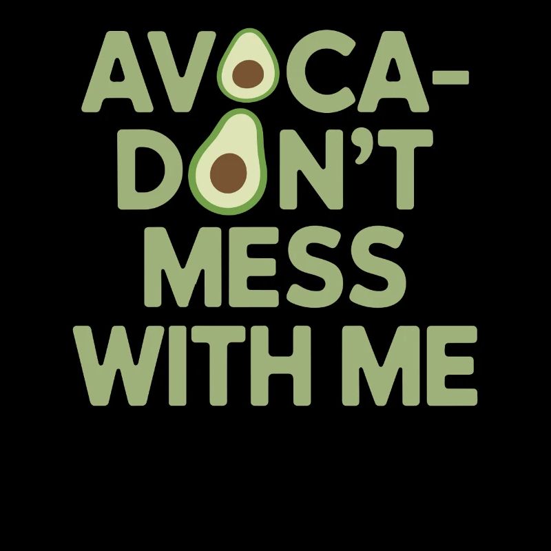 Avocado Vegan Vegetarier Humor