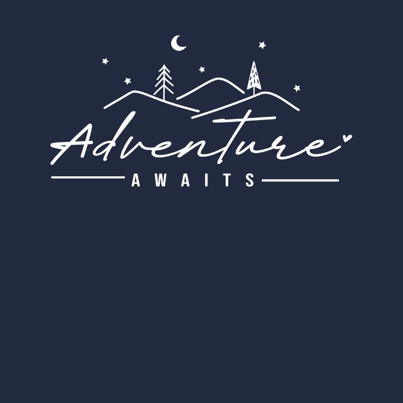Adventure Awaits Under Starry Night