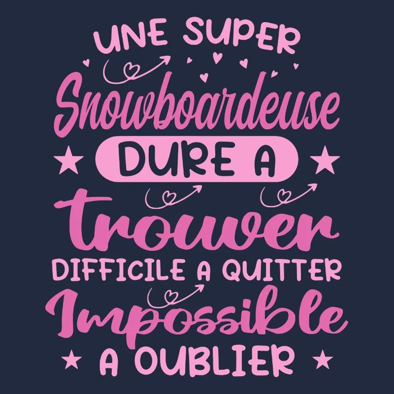 Une Super Snowboardeuse - Cadeau snowboardeuse