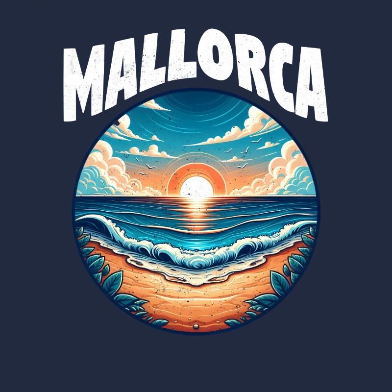 Vacances au coucher du soleil à Majorque