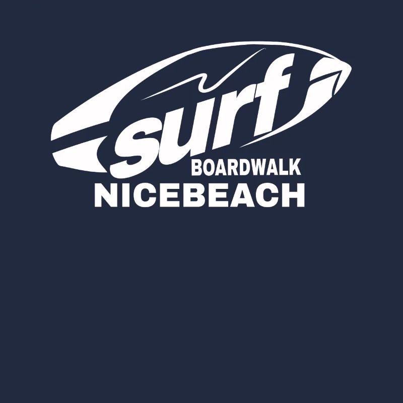 Surf Boardwalk Nicebeach Retro Summer Vibes