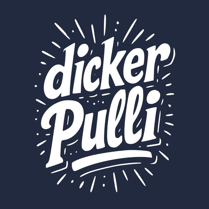 Dicker Pulli Neon Typo