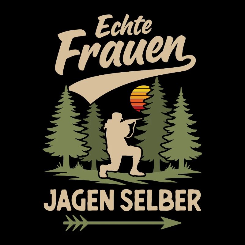 Jägerin Jagen Selber Jagd Jäger Jagdschein