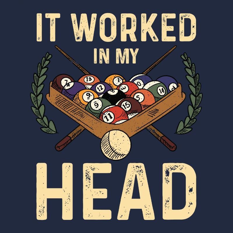 Head Has Pool Humor