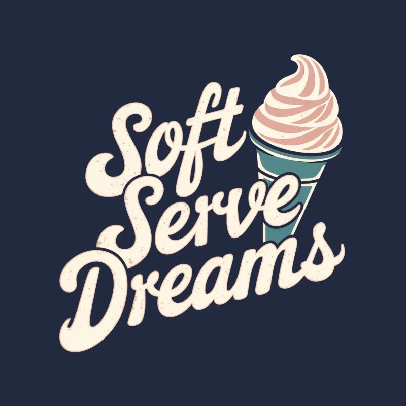 Soft Serve Dreams – Retro Eiscreme