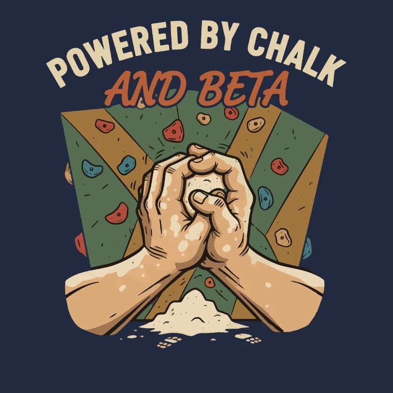 Powered By Chalk And Beta Rock Climbing