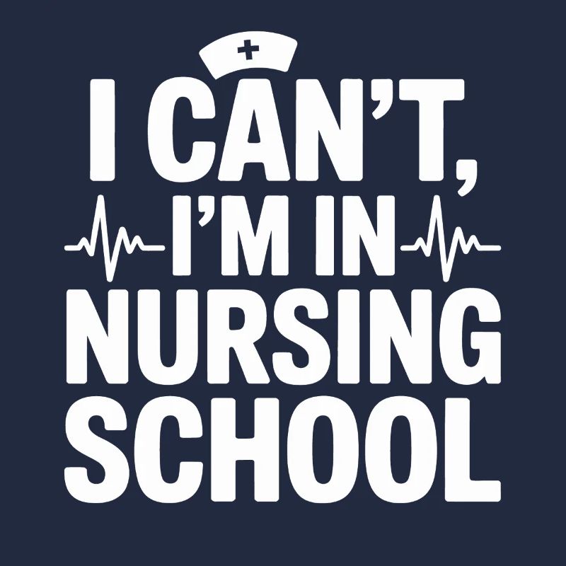Ich kann nicht ich bin in der Krankenpflege Schule