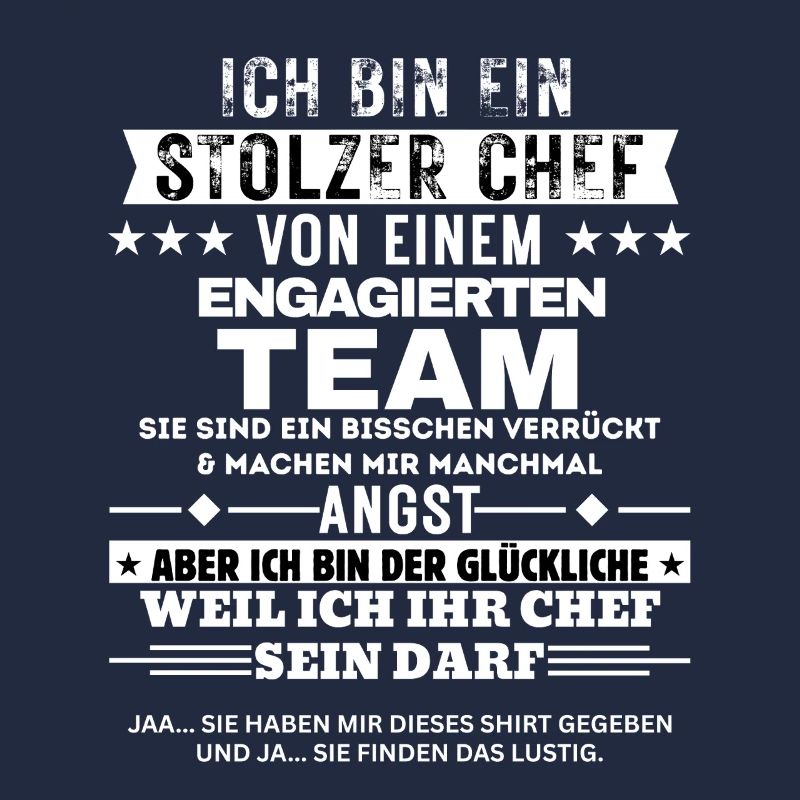 Fier patron d’une équipe dévouée