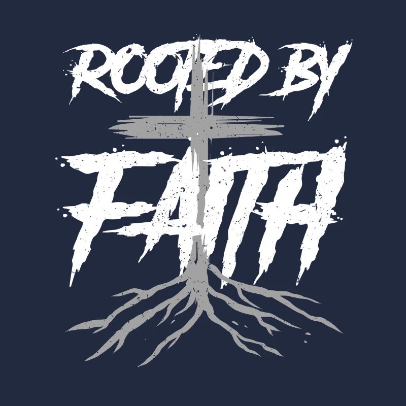 Scribble Doodle Drawing Rooted By Faith