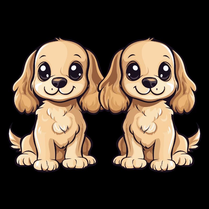 Cocker Spaniel Chien Bande dessinée