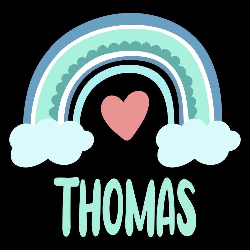 Thomas Nom Rainbow Baby