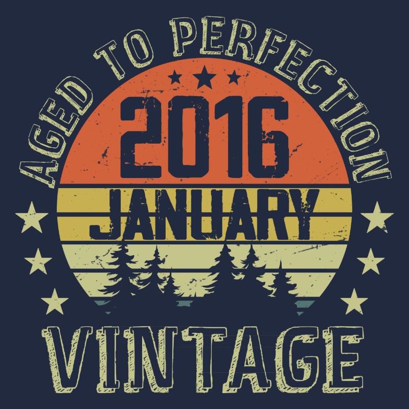 Geboren im Januar, Geburtstagsgeschenk Januar 2016