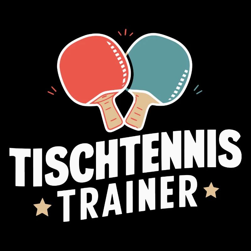 Tischtennis-Coach Schläger Training Geschenk