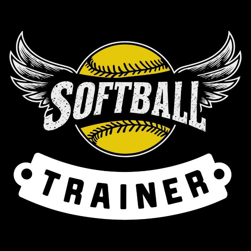 Softball-Trainer Ausrüstung Coach Team Spiel