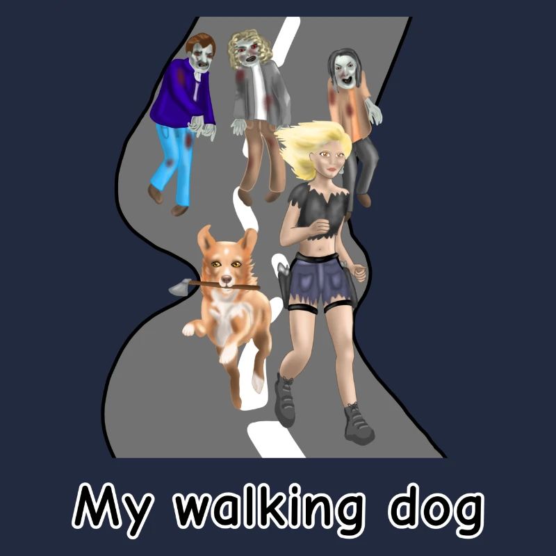 Zombie RunEdition: walking dog