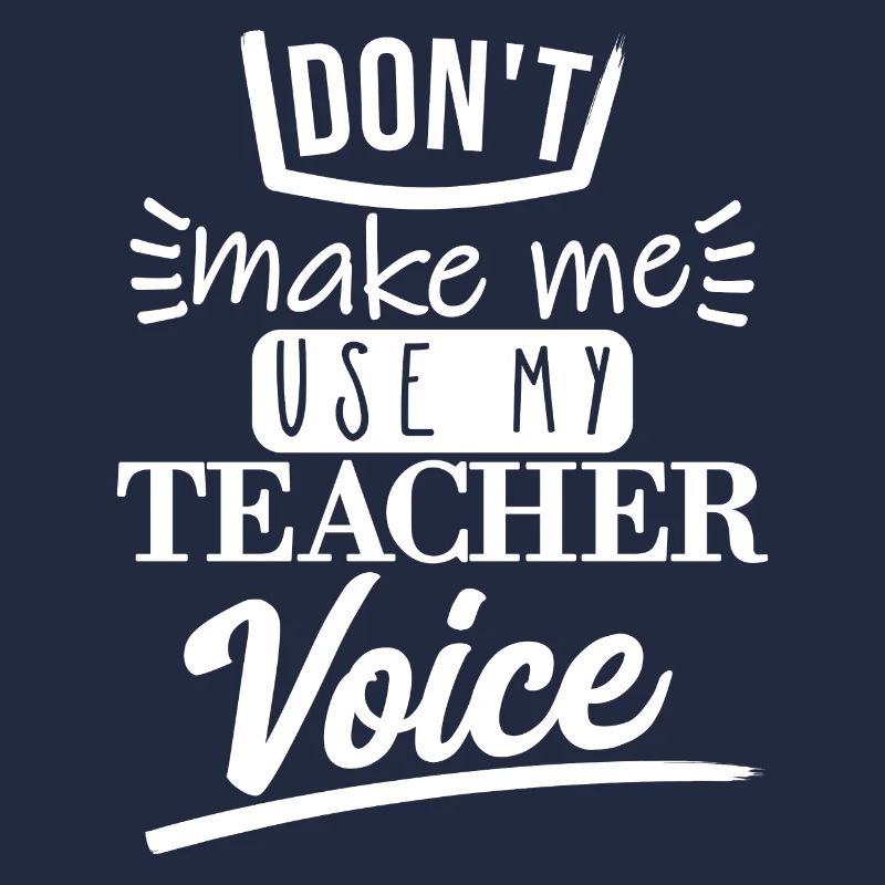 Don't Make Me Use It (white)