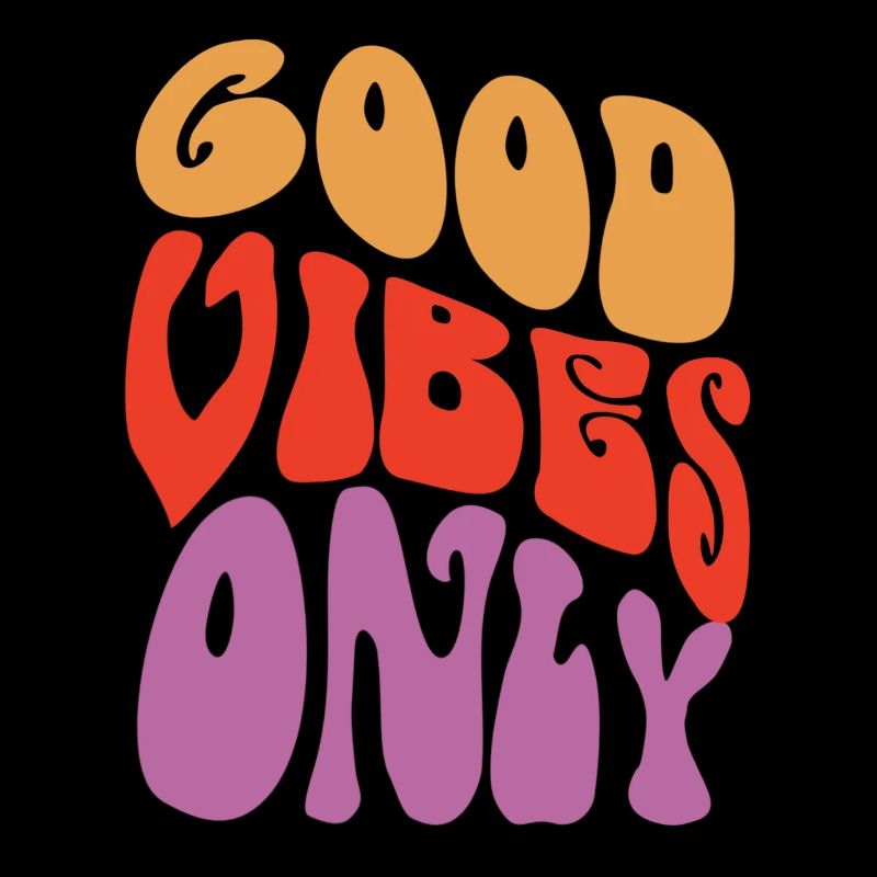 Good Vibes Only Retro