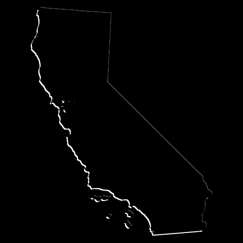 California (USA) | Map | Shadow