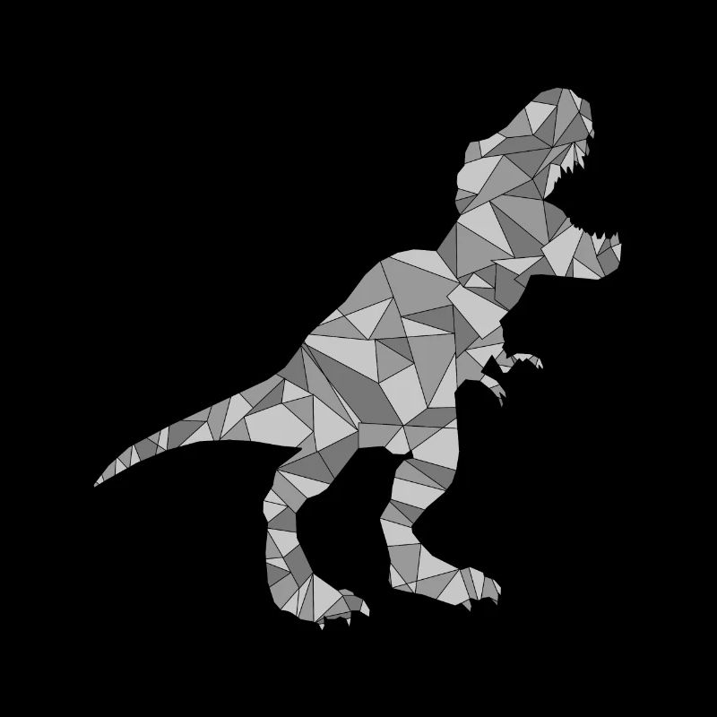 Geometrischer TREX-Dinosaurier