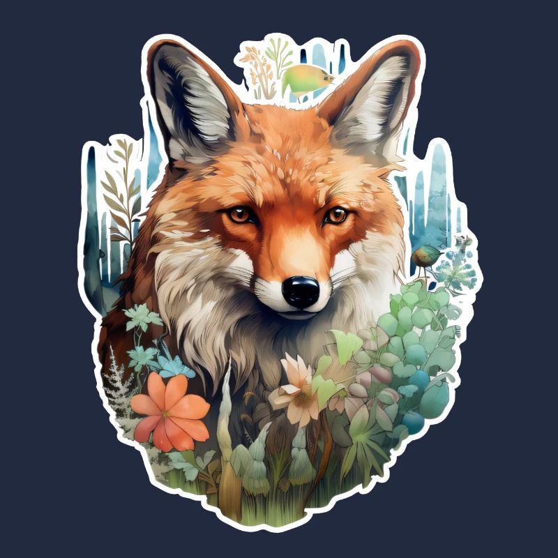 Tête de renard